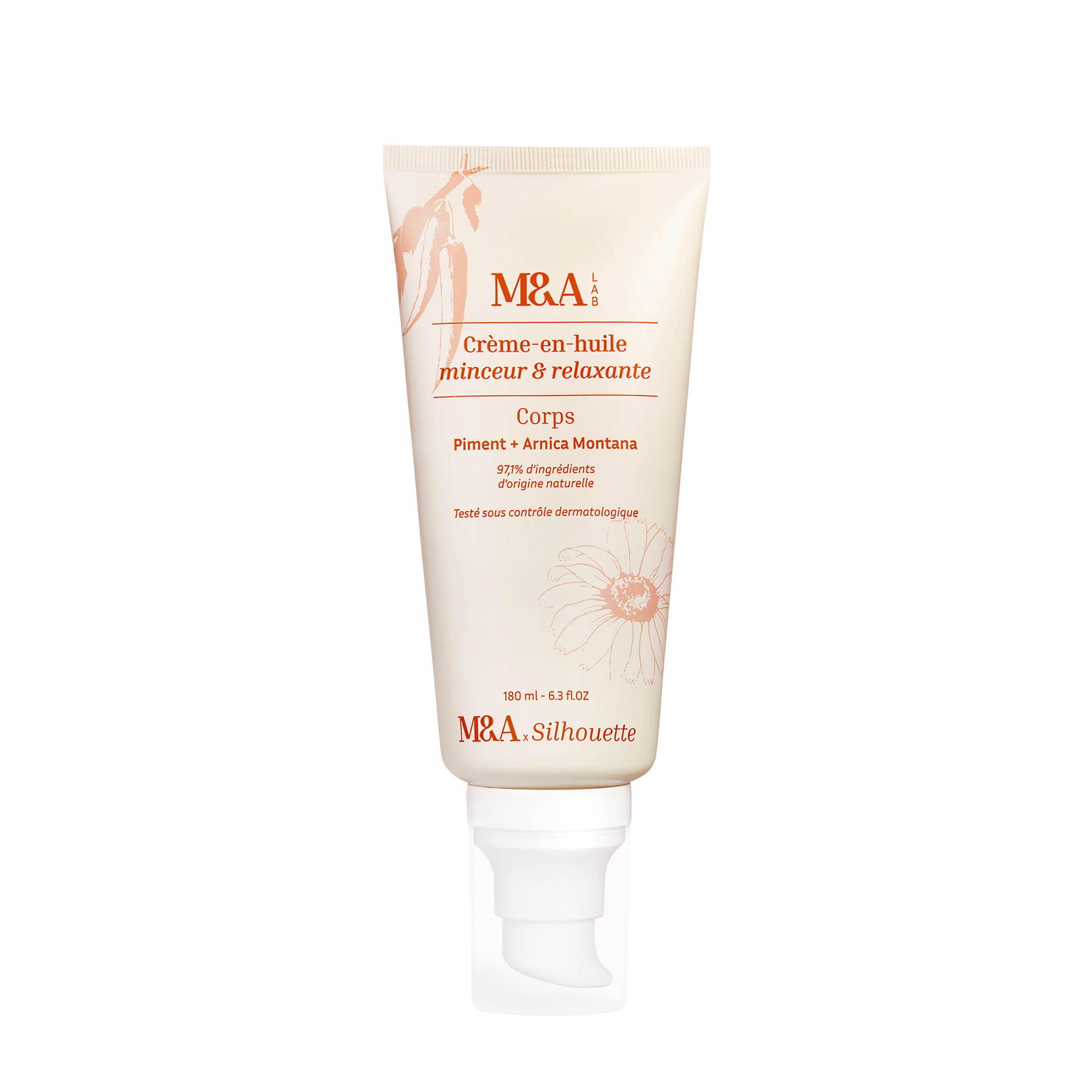 Crème minceur et relaxante de M&A Lab