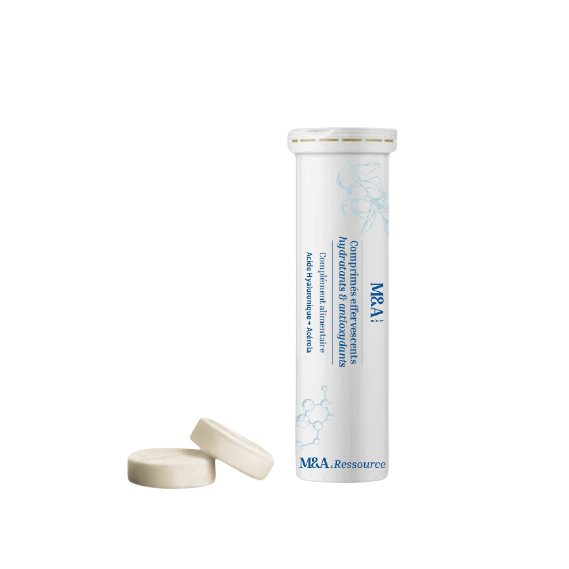 Comprimé hydratant et antioxydant de M&A Lab
