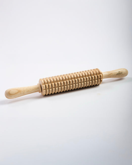 Rouleau de madérothérapie rainuré