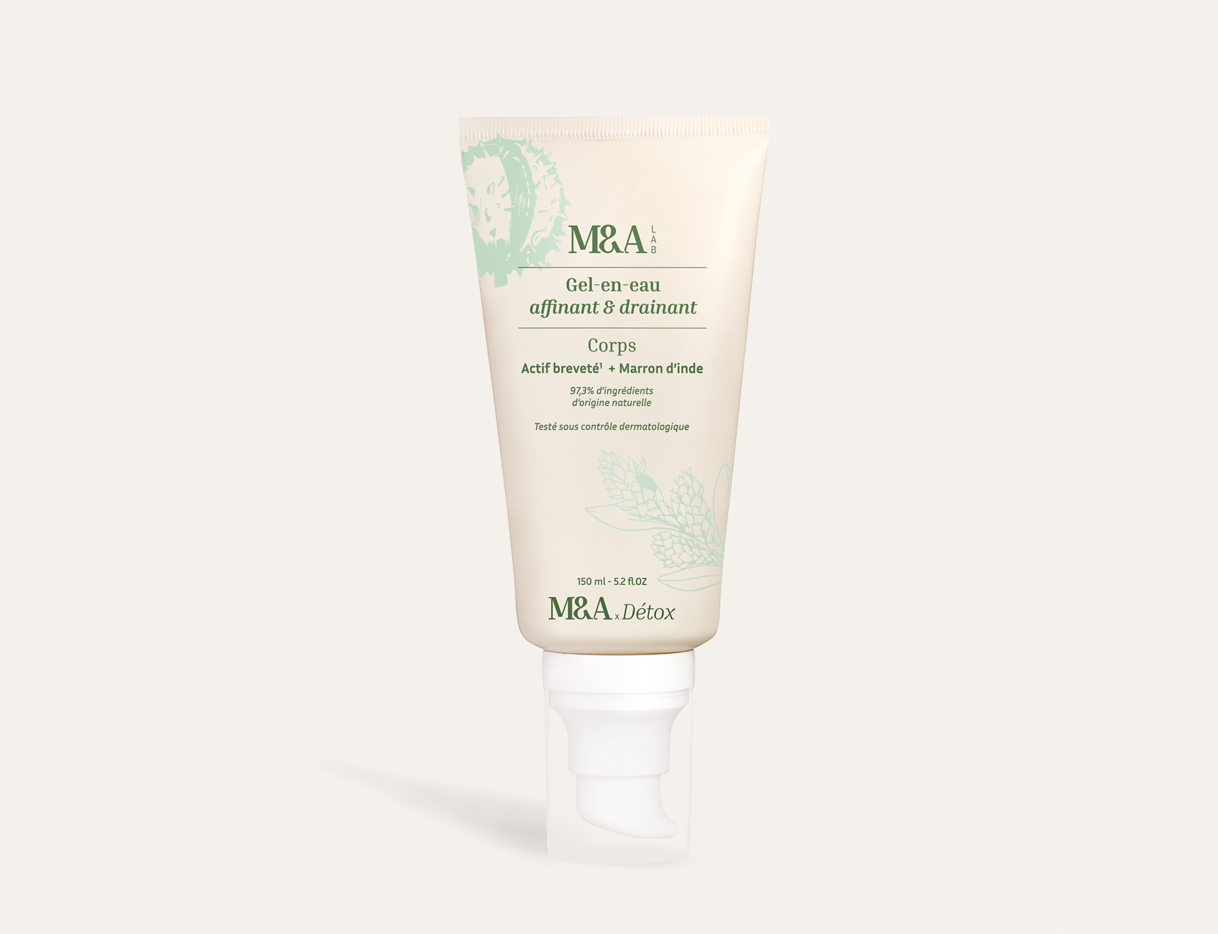 Gel affinant et drainant de M&A Lab